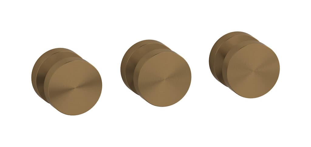 IB Rubinetterie Totem – Μπαταρία Νιπτήρα Τοίχου – Brushed Warm Bronze (TO410WB)