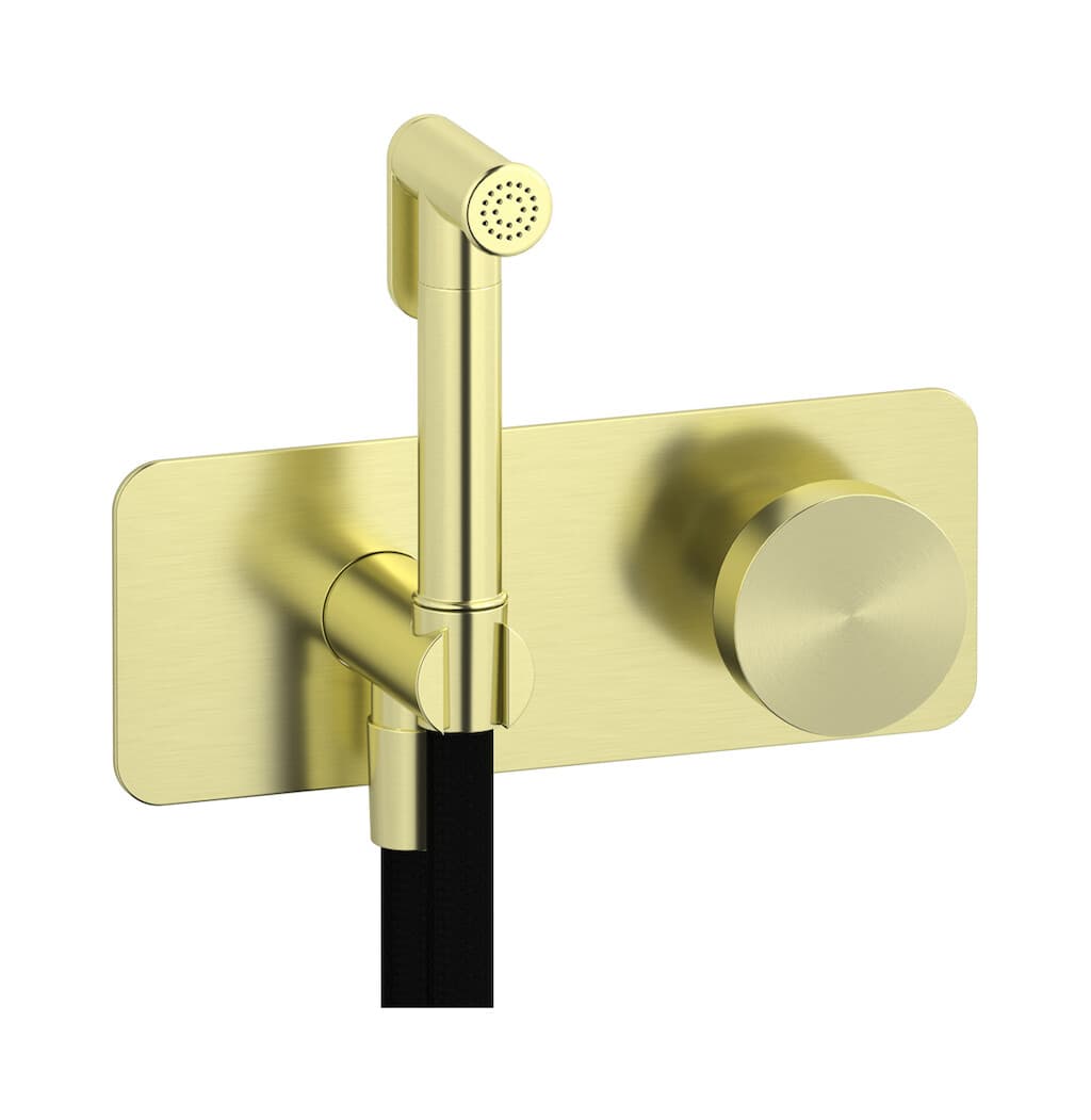 IB Rubinetterie Totem – Μπαταρία Μπιντέ – Brushed Warm Brass (TO706WA)