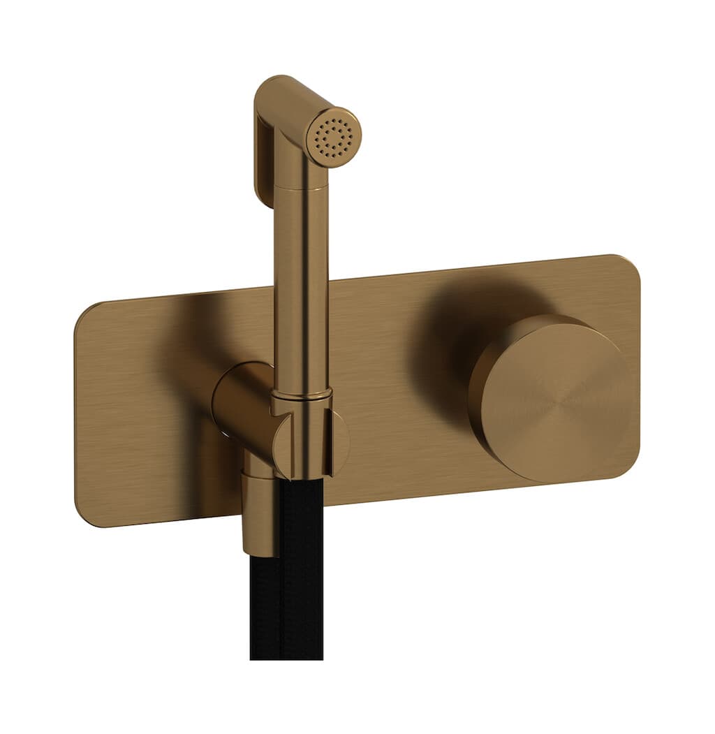 IB Rubinetterie Totem – Ντουζάκι Μπιντέ – Brushed Warm Bronze (TO706WB)