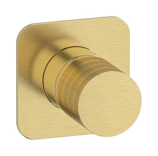 IB Rubinetterie Vinile – Μπαταρία Νιπτήρα Τοίχου – Brushed Pale Gold (VN300IS)