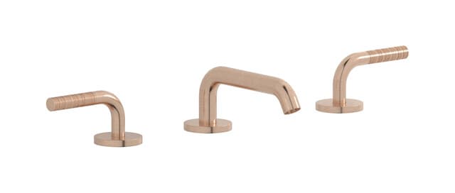 IB Rubinetterie Vinile – Μπαταρία Νιπτήρα – Brushed Rose Gold (VN392SR)
