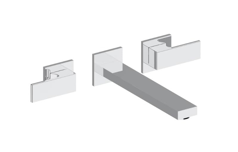 Graff Incanto – Μπαταρία Νιπτήρα Τοίχου – Wall-mounted With 23,5cm Spout (E-11231-LM55BS-T)
