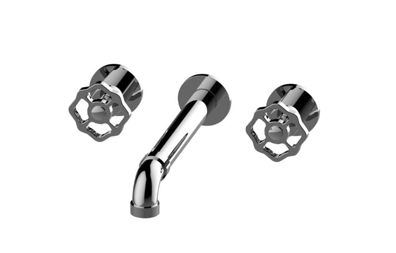 Graff Vintage – Μπαταρία Λουτρού Τοίχου – Three Hole Wall-mounted Tub Filler With 9-1/2" Spout (E-11379-C18B-T)