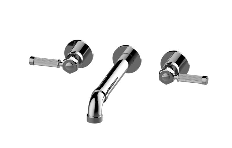 Graff Vintage – Μπαταρία Λουτρού Τοίχου – Three Hole Wall-mounted Tub Filler With 9-1/2" Spout (E-11379-LM56B)