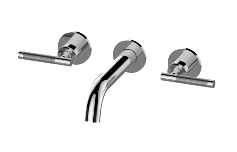 Graff Harley – Μπαταρία Λουτρού Τοίχου – Three Hole Wall-mounted Tub Filler With 7-3/16" Spout (E-11478-LM57B-T)