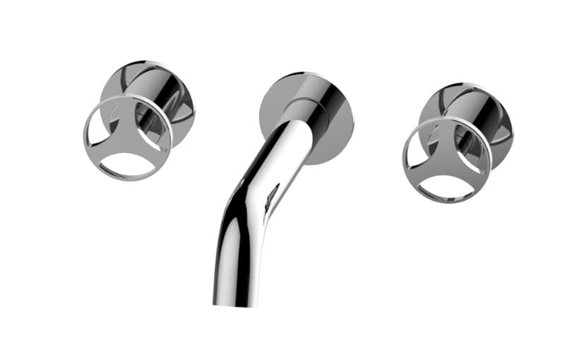 Graff Harley – Μπαταρία Λουτρού Τοίχου – Three Hole Wall-mounted Tub Filler With 9-3/16" Spout (E-11479-C19B-T)