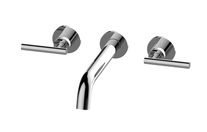 Graff M.E. – Μπαταρία Λουτρού Τοίχου – Three Hole Wall-mounted Tub Filler With 9-3/16" Spout (E-11479-LM62W-T)