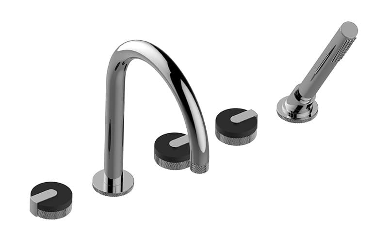 Graff MOD+ – Μπαταρία Λουτρού Πάγκου – Deck-mounted Bathtub With Hand Shower Set (E-11553)
