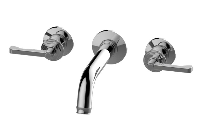 Graff Vignola – Μπαταρία Λουτρού Τοίχου – Three Hole Wall-mounted Tub Filler With 7-3/8" Spout (E-11678-LM60B-T)