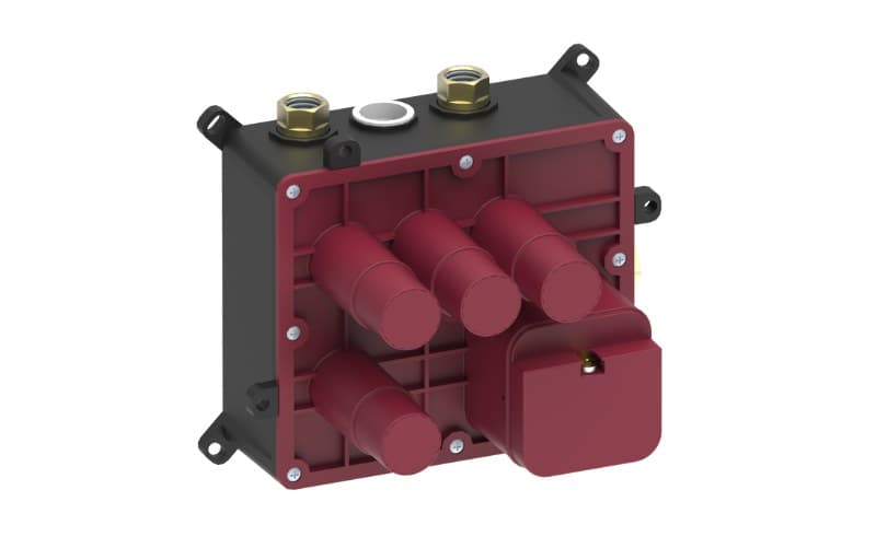Graff RIVA – Σώμα Εντοιχισμού Ντους – Thermostatic 2-button Compact Rough Valve (E-18002C)