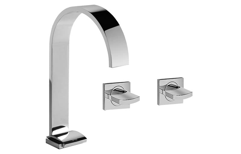 Graff Targa – Μπαταρία Νιπτήρα Τοίχου – With Wall-mounted Valves With 16,5cm Spout (E-1811-C14U)