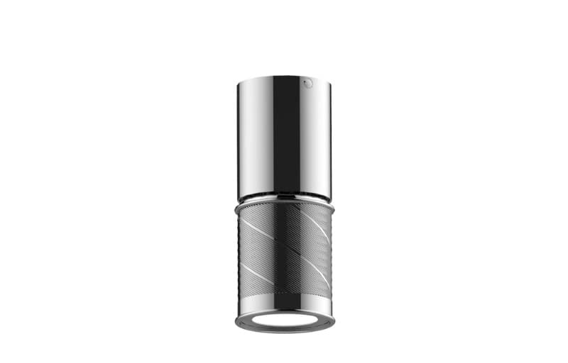 Graff RIVA – Κεφαλή Ντους – Scala Traditional Ceiling-mount Oblique Knurl LED With Wireless Remote (E-18208CTHQ)