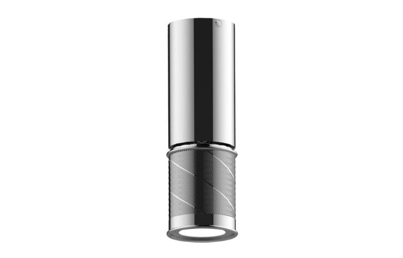 Graff RIVA – Κεφαλή Ντους – Scala Traditional Ceiling-mount Oblique Knurl LED With Wireless Remote (E-18210CTHQ)