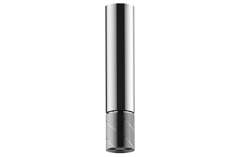 Graff RIVA – Κεφαλή Ντους – Scala Ceiling-Mount Contemporary Oblique Knurl 4-spray 41,1cm (E-18216CCBQ)