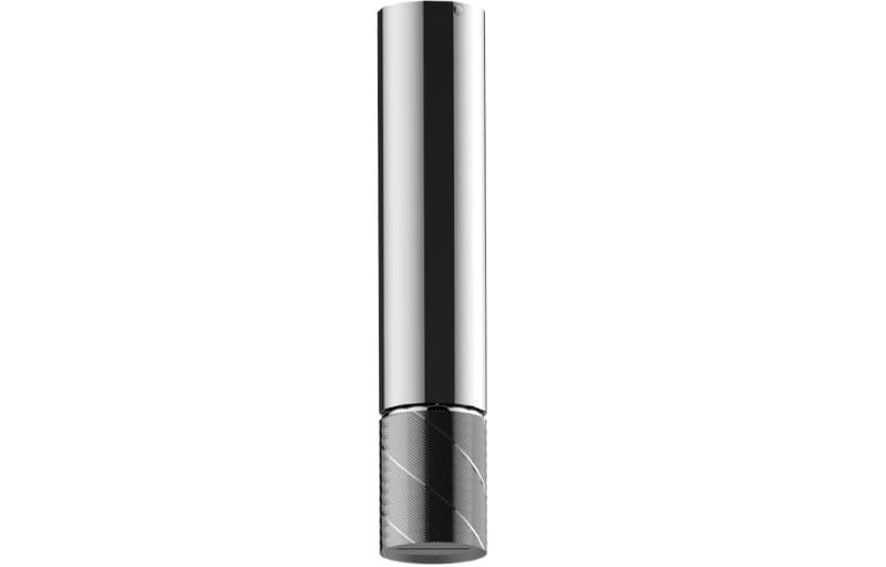 Graff RIVA – Κεφαλή Ντους – Scala Contemporary Ceiling-mount Oblique Knurl Cascade 41,1cm (E-18216CCGQ)