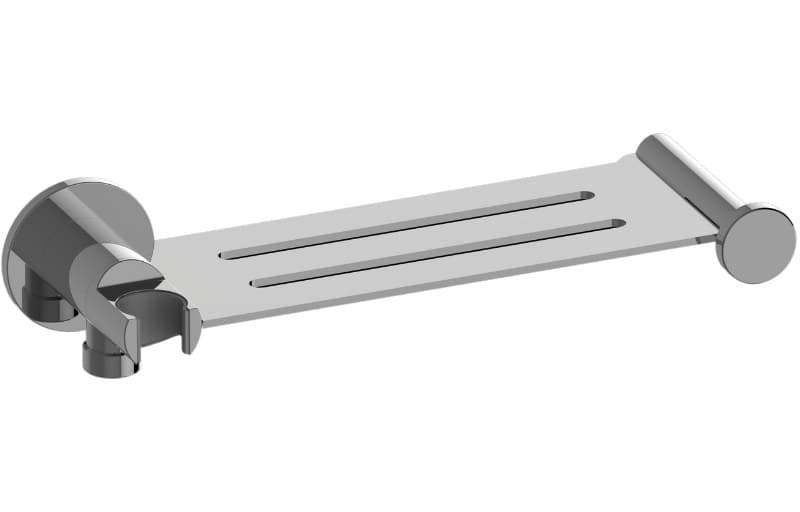 Graff RIVA – Βραχίονας Ντους – Contemporary Integrated Wall Supply Elbow, Bracket, Shelf, And Hook (E-19401CP)