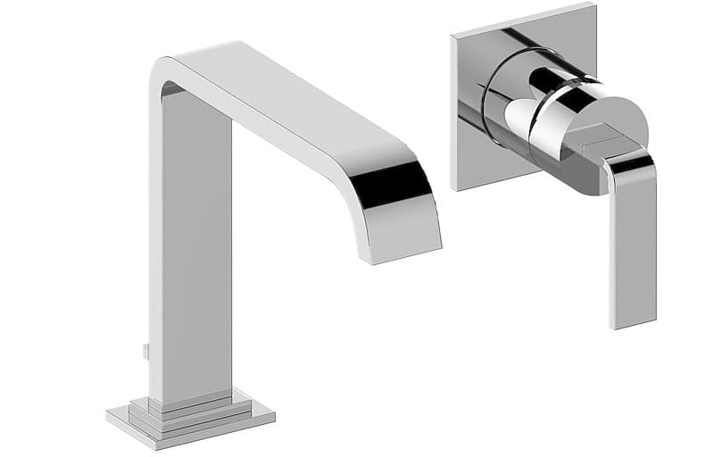 Graff Immersion – Μπαταρία Νιπτήρα Τοίχου – Single Lever With Manual Pop-up Waste (E-2311-LM40W-T)