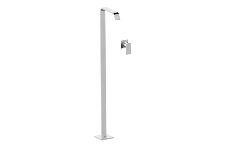 Graff Immersion – Μπαταρία Νιπτήρα Δαπέδου – Floor-mounted Washbasin Spout With Wall-mounted (E-2315-LM31W-T)