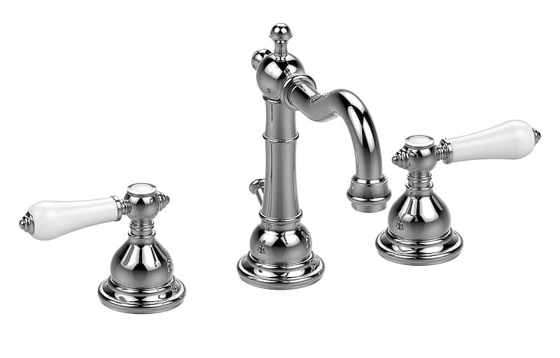 Graff Adley – Μπαταρία Νιπτήρα – Three-hole With Manual Pop-up Waste (E-2500-LC1)