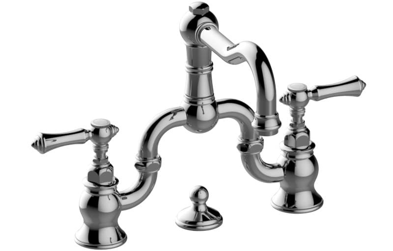 Graff Adley – Μπαταρία Νιπτήρα – Three-hole With Manual Pop-up Waste (E-3800-LM15)