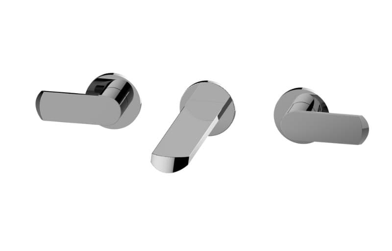 Graff Phase – Μπαταρία Λουτρού Τοίχου – Three Hole Wall-mounted Tub Filler With 7-5/8" Spout (E-6678-LM45B-T)