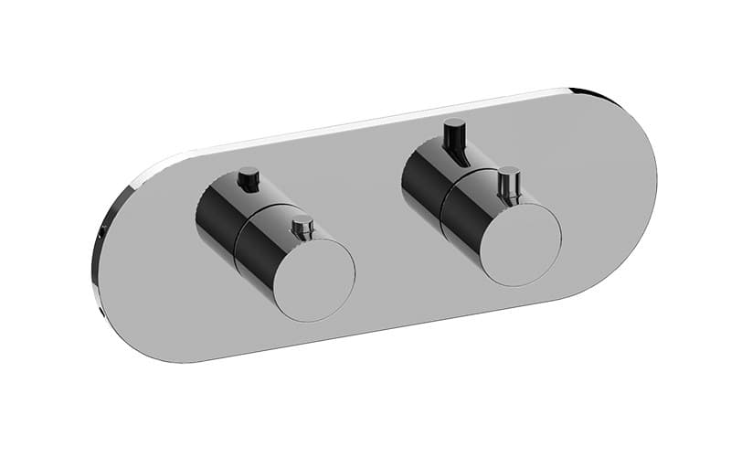 Graff M.E. – Trim Εντοιχισμού Ντους – M-Series With Two Handles (E-8047H-RH0-T)