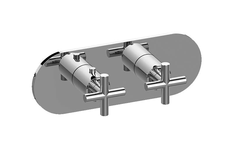 Graff Terra – Trim Εντοιχισμού Ντους – M-Series Horizontal With Two Handles (E-8047HH-C17E0-T)