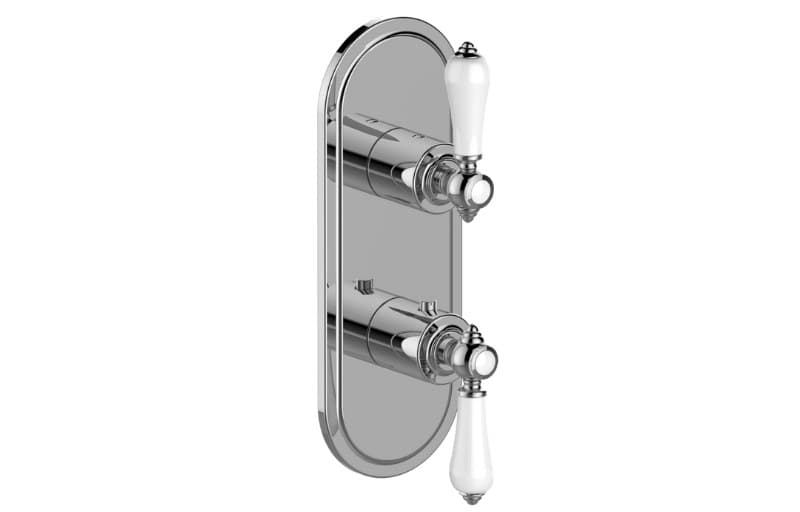 Graff Adley – Trim Εντοιχισμού Ντους – M-Series With Two Handles (E-8086-LC1E0-T)