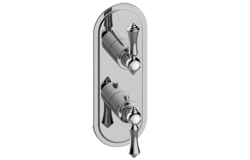 Graff Adley – Trim Εντοιχισμού Ντους – M-Series With Two Handles (E-8086-LM15E0-T)