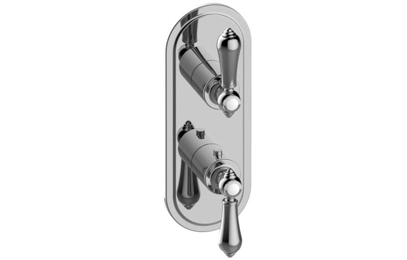 Graff Adley – Trim Εντοιχισμού Ντους – M-Series With Two Handles (E-8086-LM34E0-T)