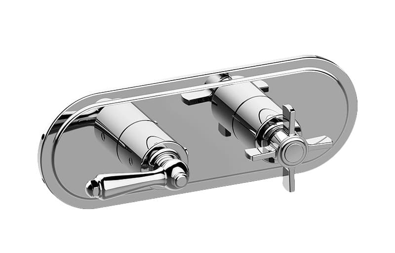Graff Camden – Trim Εντοιχισμού Ντους – M-Series With Two Handles (E-8086H-LM48C16-T)