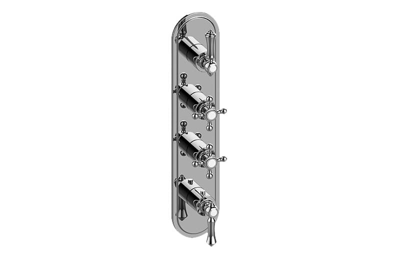 Graff Adley – Trim Εντοιχισμού Ντους – M-Series With Four Handles (E-8088-ALM15C2-T)