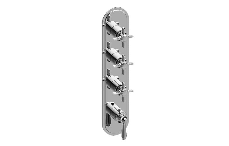 Graff Camden – Trim Εντοιχισμού Ντους – M-Series With Four Handles (E-8088-LM48C16-T)