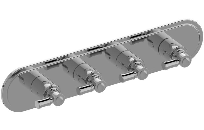Graff Bali – Trim Εντοιχισμού Ντους – M-Series With Four Handles (E-8088H-LM21E0-T)