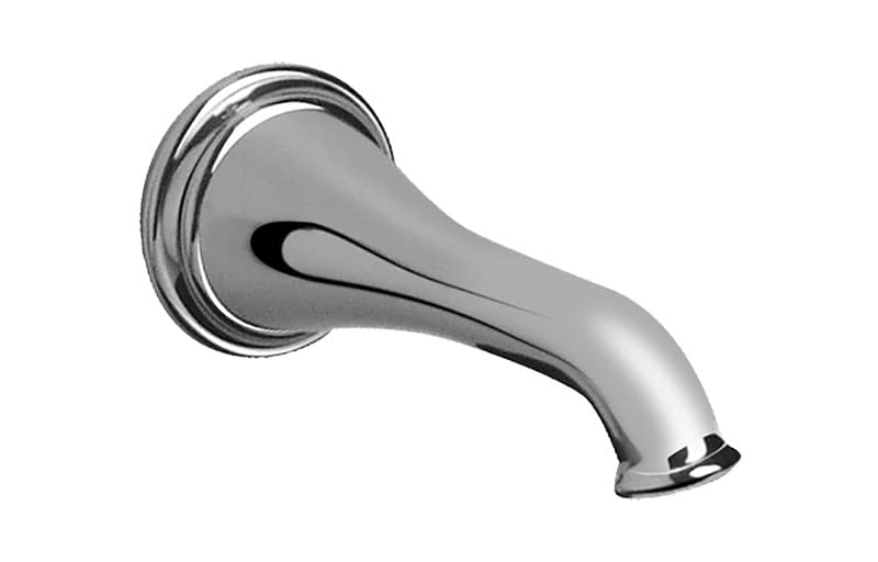 Graff Bali – Στόμιο Μπανιέρας Τοίχου – Wall-mounted Bathtub Spout - 18cm (E-8550)