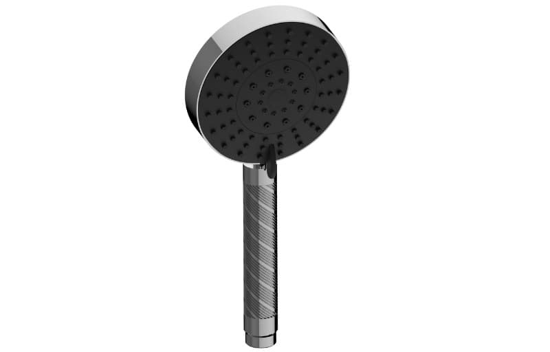 Graff RIVA – Τηλέφωνο Ντους – Contemporary Handshower Oblique Knurled (E-8804CQ)