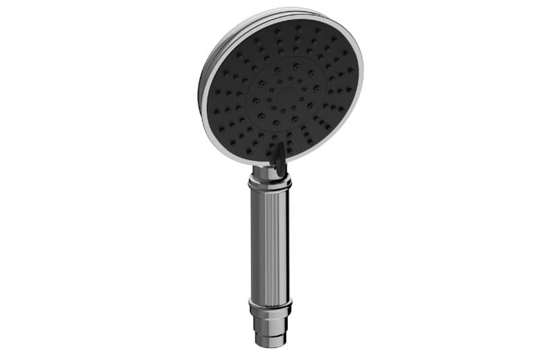 Graff RIVA – Τηλέφωνο Ντους – Traditional Handshower Fluted Knurled (E-8814TF)