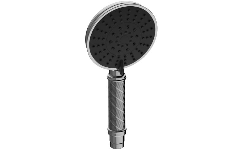Graff RIVA – Τηλέφωνο Ντους – Traditional Handshower Oblique Knurled (E-8814TQ)