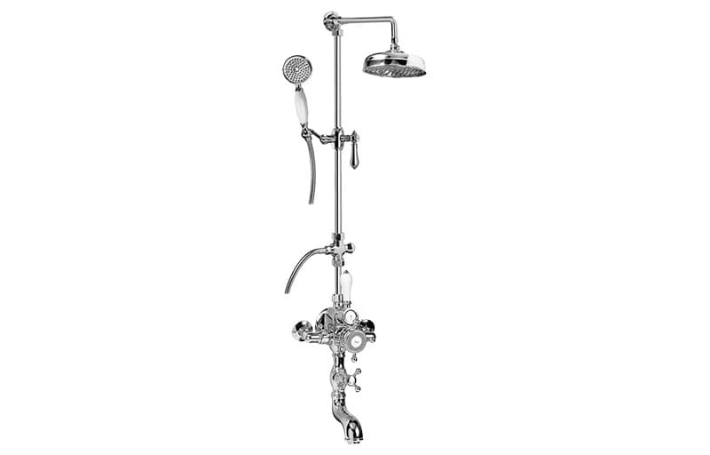 Graff Adley – Στήλη Ντους – Thermostatic Wall-mounted Shower System With Bathtub Spout, Handshower (ED4.01-LM34S)