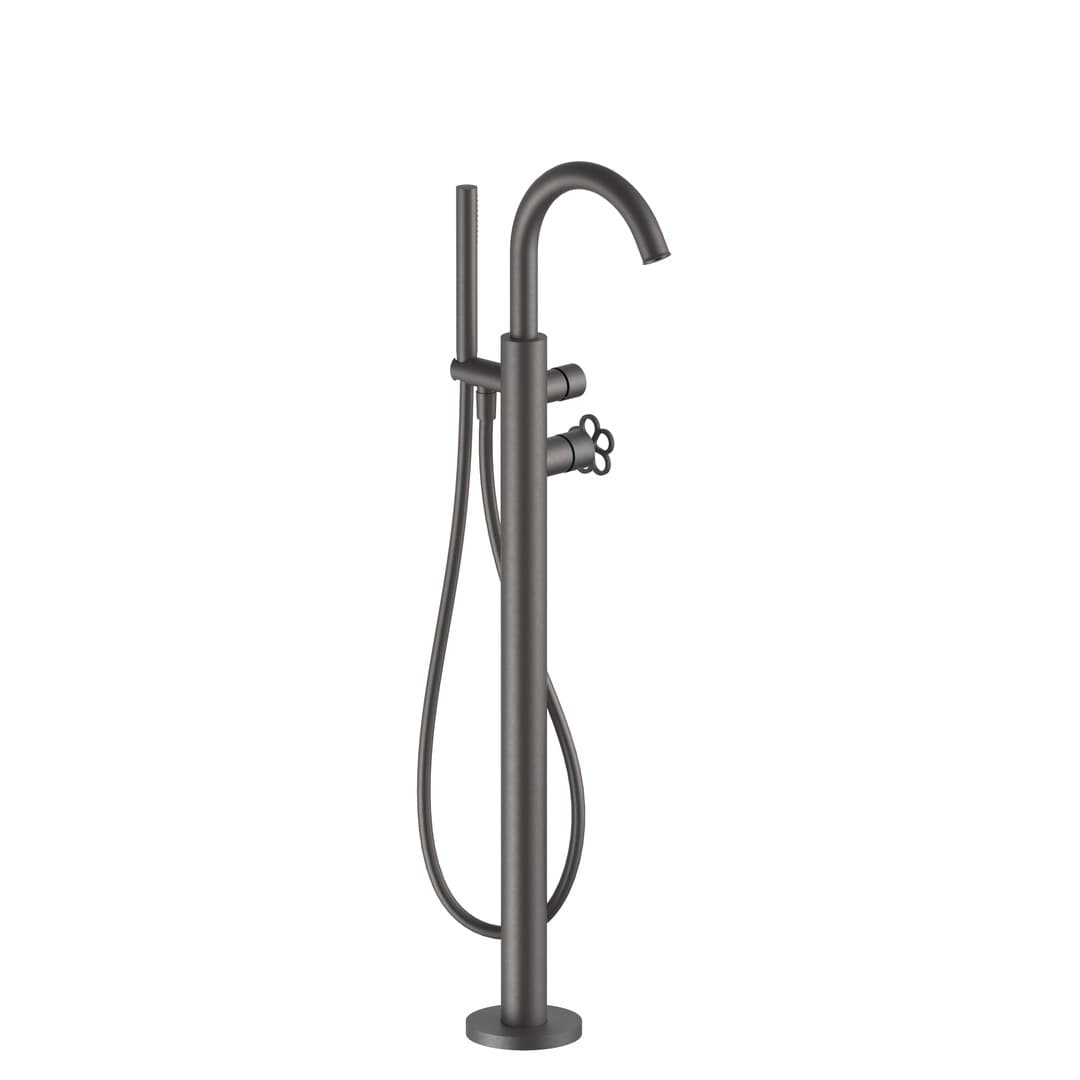Fantini AW/PIPE – Μπαταρία Λουτρού – Matt Gun Metal PVD (20P5T580B4400R080A)