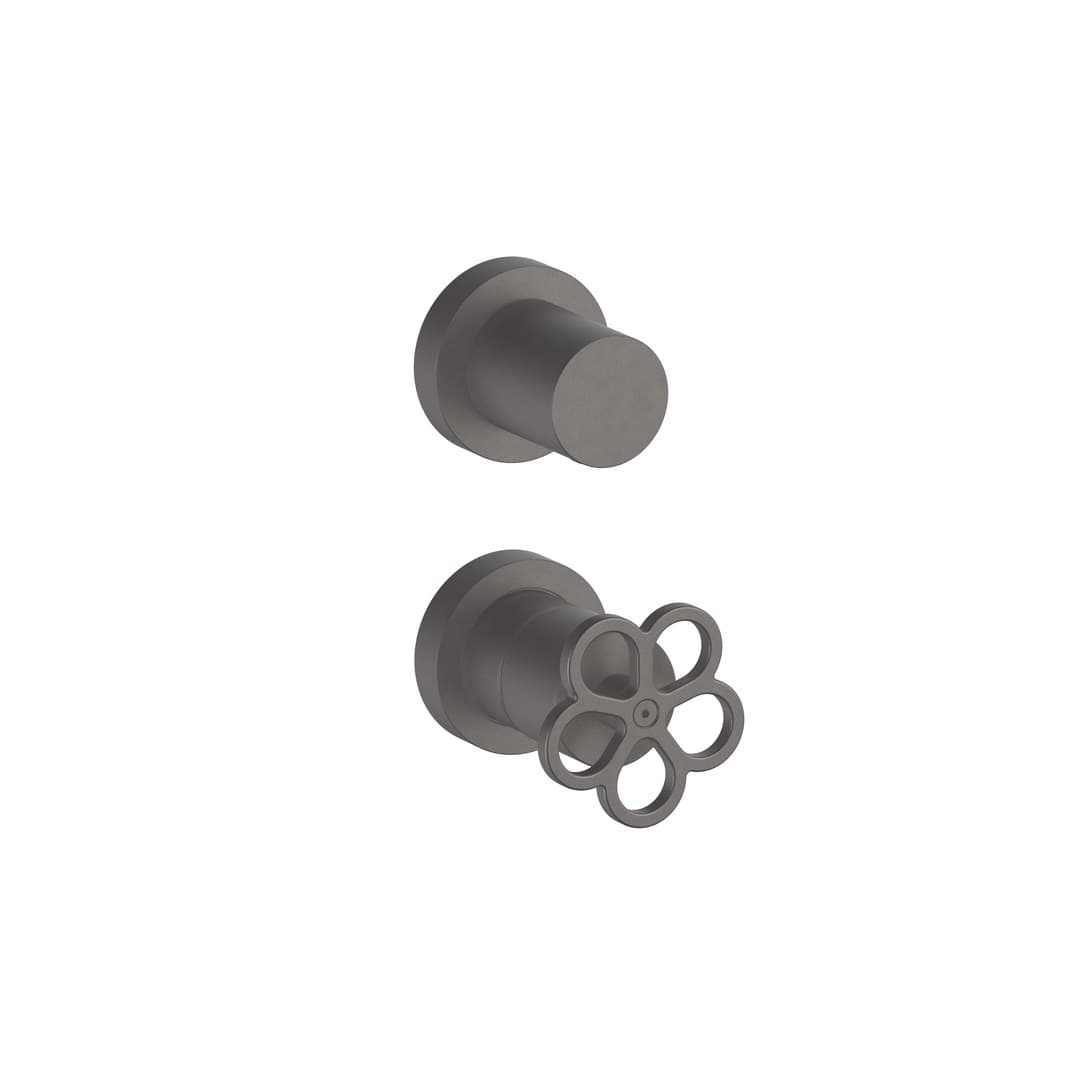 Fantini AW/PIPE – Μίκτης Εντοιχισμού – Matt Gun Metal PVD (20P5T585B4400M585A)