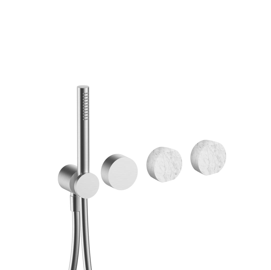 Fantini AF/21 – Μπαταρία Λουτρού – Brushed Stainless Steel (2793A817BCX4400A817A)