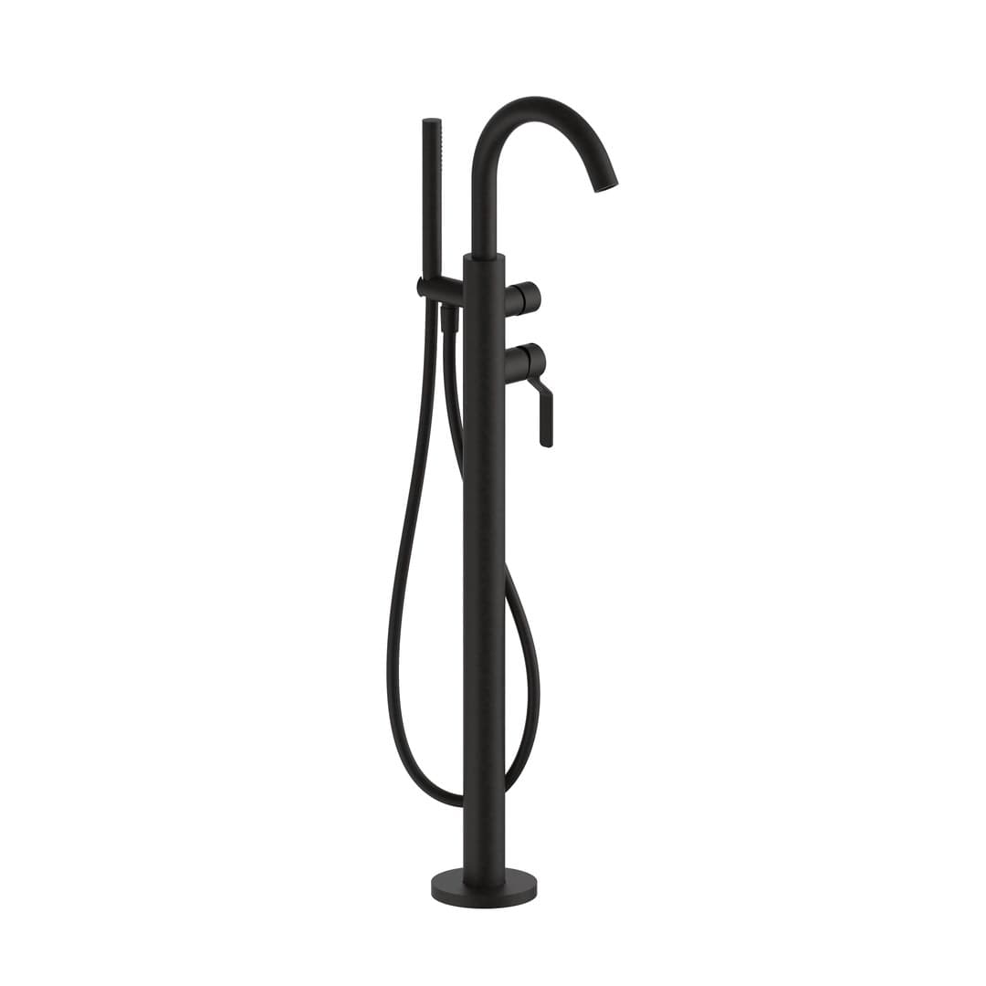 Fantini AL/GARDEN – Μπαταρία Λουτρού – Deep Black PVD (28S1Y580B4400R080A)