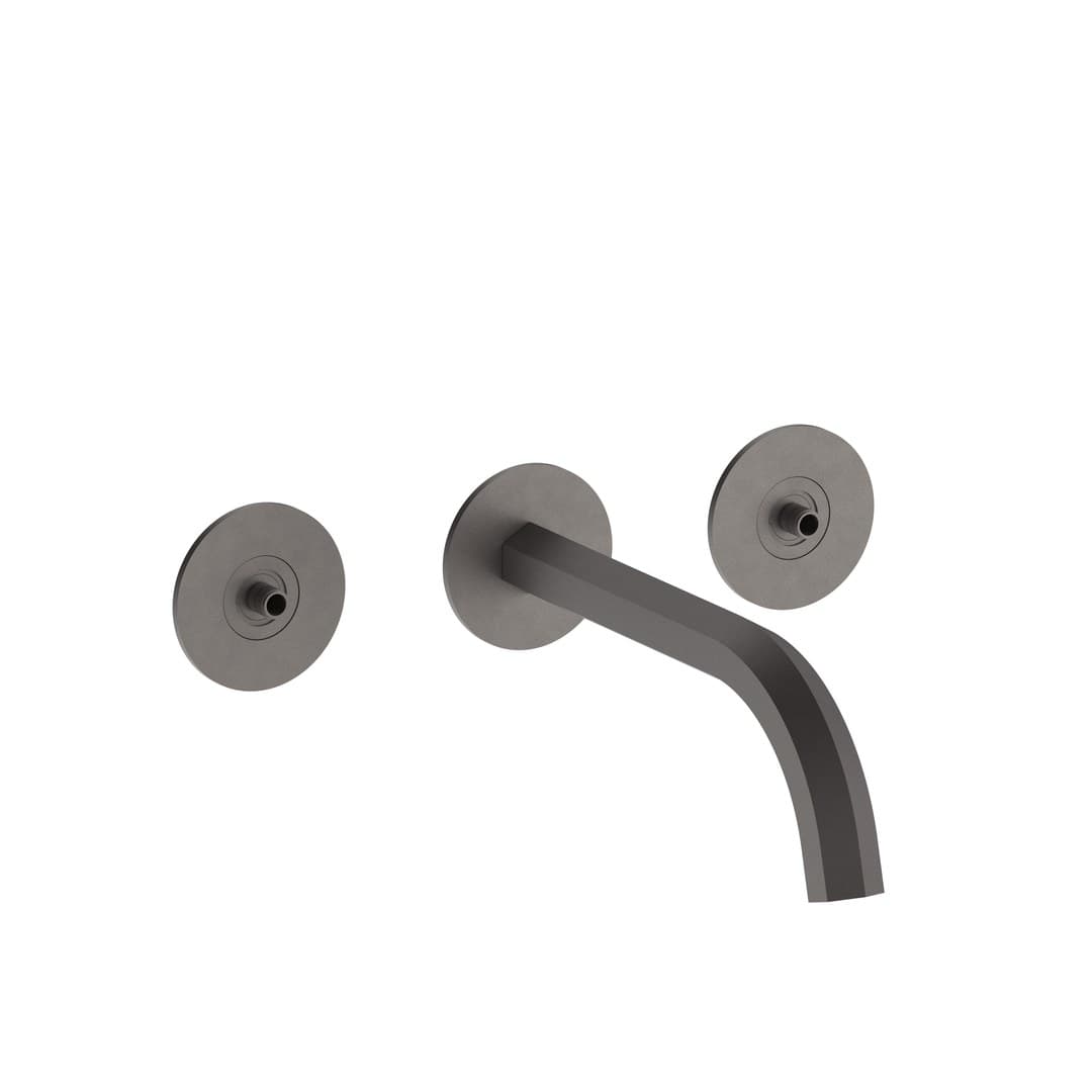 Fantini Venezia By Venini – Μπαταρία Νιπτήρα – Matt Gun Metal PVD (29P5S713SB4400R010A)