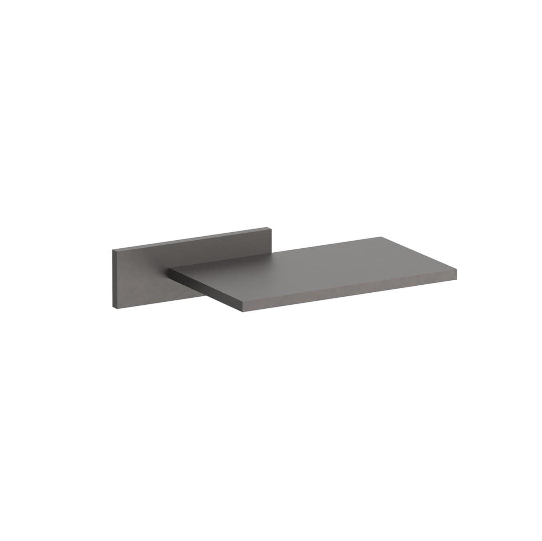 Fantini Venezia – Στόμιο Μπανιέρας Τοίχου – Matt Gun Metal PVD (31P55041B)
