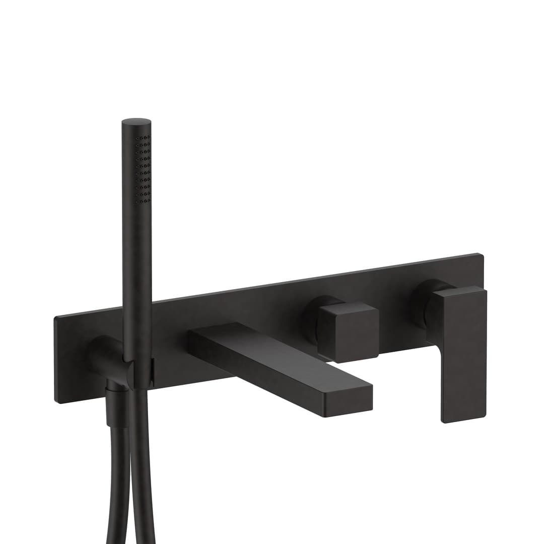 Fantini Mint – Trim Εντοιχισμού Λουτρού – Deep Black PVD (34S1F621B)
