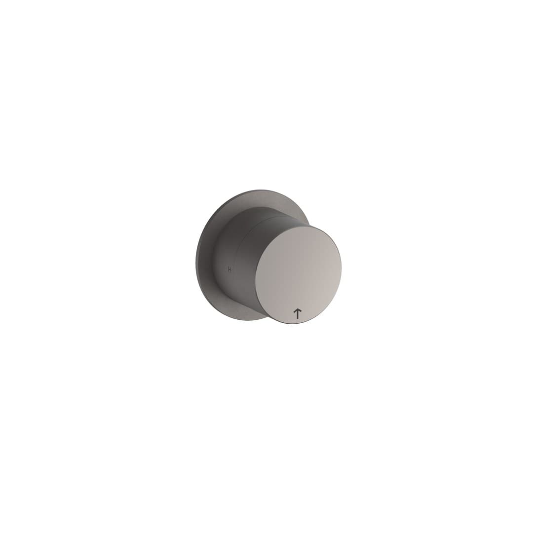 Fantini AC/ECLIPSE – Μίκτης Εντοιχισμού – Matt Gun Metal PVD (40P5L563B4000D763A)