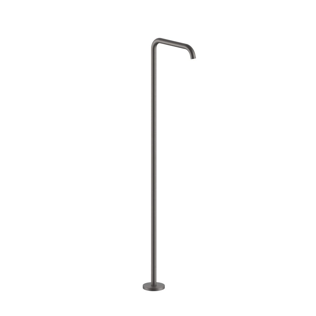 Fantini AC/ECLIPSE – Μπαταρία Νιπτήρα Δαπέδου – Matt Gun Metal PVD (40P5Z240B4000Z240A)