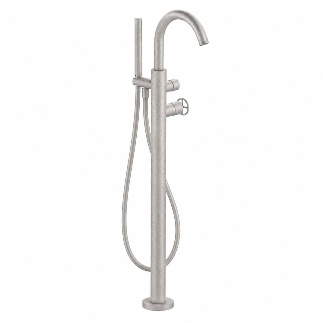 Fantini Fontane Bianche – Μπαταρία Λουτρού – Raw Metal PVD (47Q8P080B4400R080A)