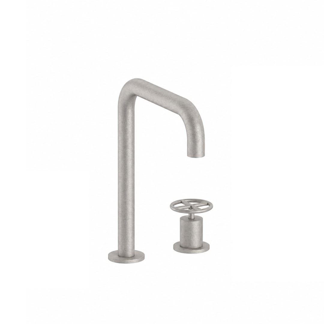Fantini Fontane Bianche – Μπαταρία Νιπτήρα – Raw Metal PVD (47Q8P107W)